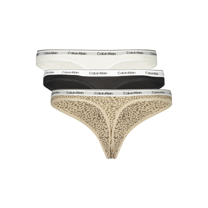 Calvin Klein Black Cotton Women Intimo