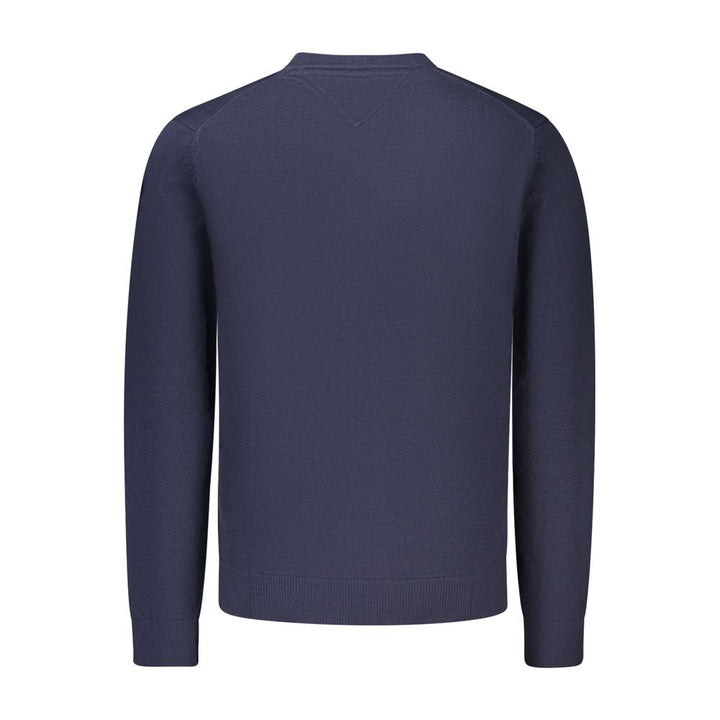 Tommy Hilfiger Blue Cotton Mens Knitwear