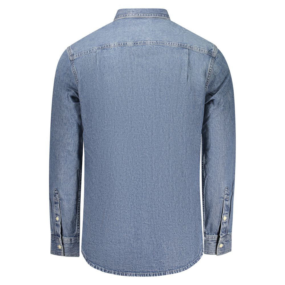Calvin Klein Blue Cotton Men&