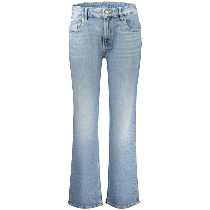Calvin Klein Azzurro Cotton Women&