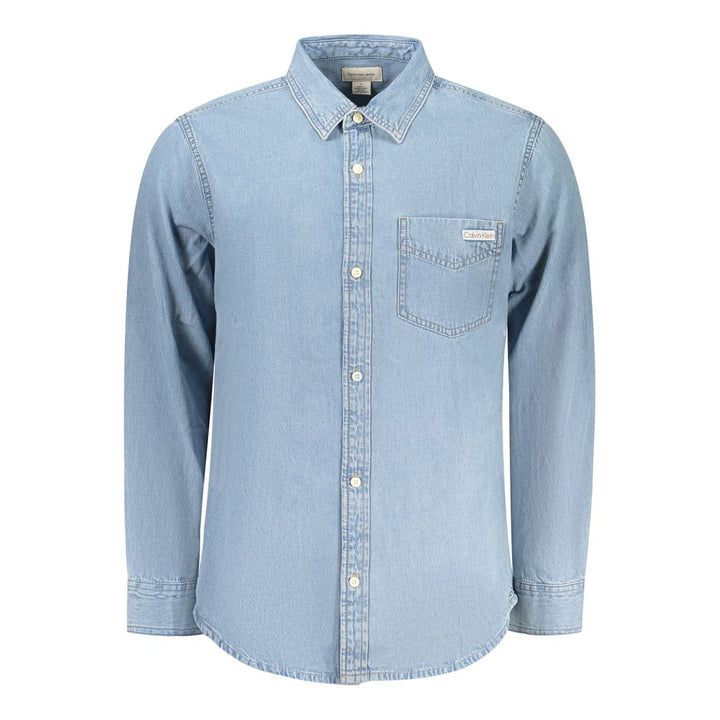 Calvin Klein Azzurro Cotton Men&