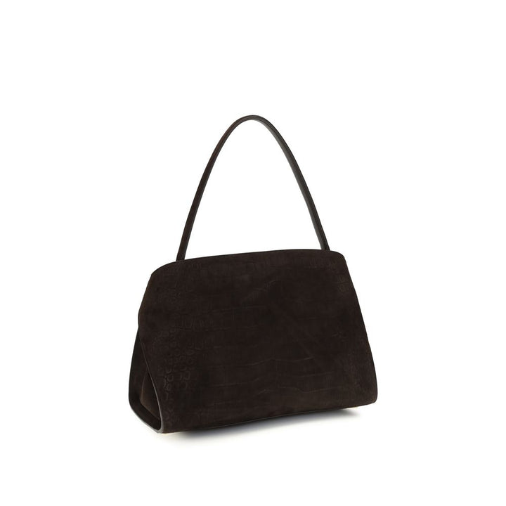 Ferragamo - Brown Calf Leather Bos Taurus Shoulder Bag