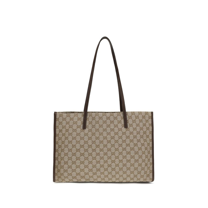 Gucci - Beige Polyester Shoulder Bag