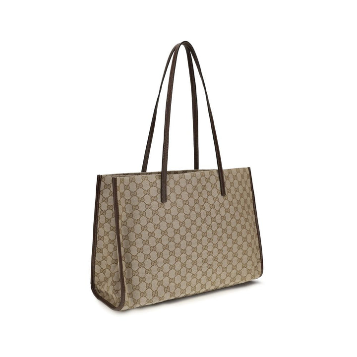 Gucci - Beige Polyester Shoulder Bag