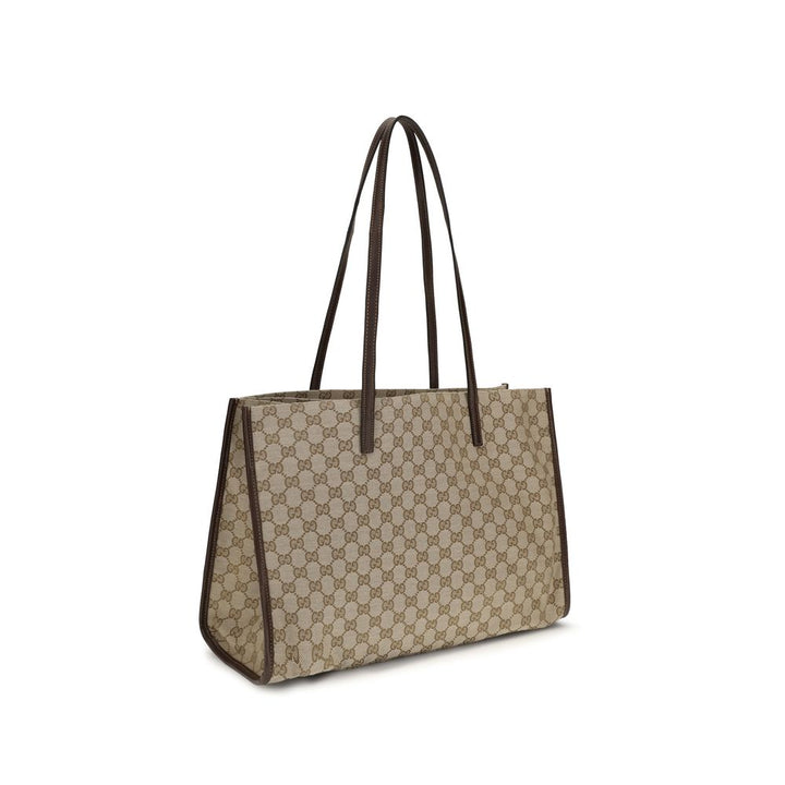 Gucci - Beige Polyester Shoulder Bag