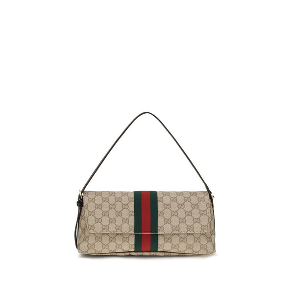 Gucci - Beige Cotton Handbag