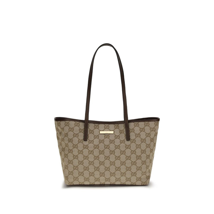 Gucci - Beige Polyester Shoulder Bag