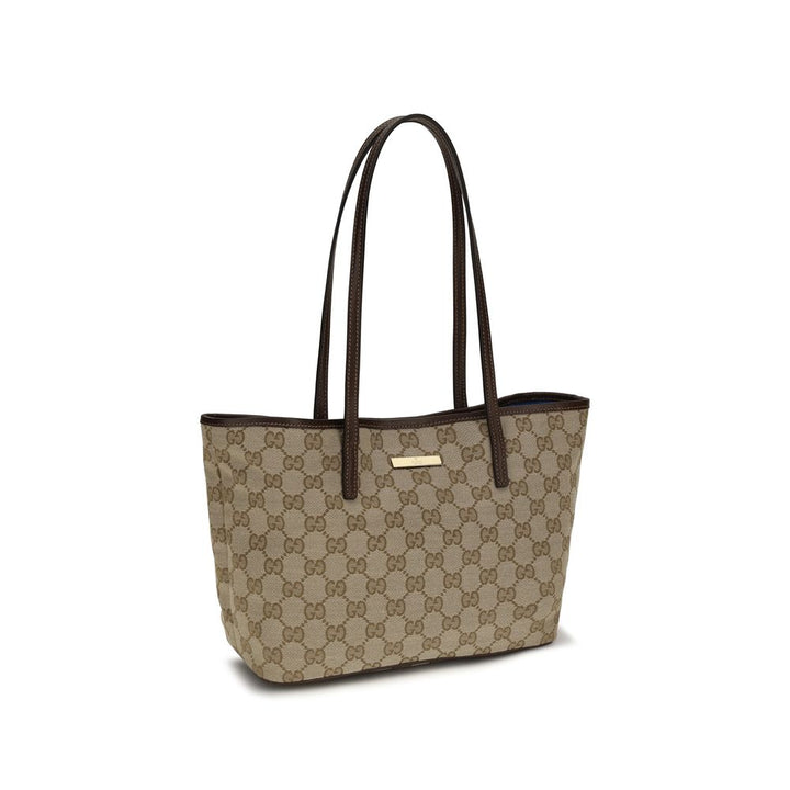 Gucci - Beige Polyester Shoulder Bag