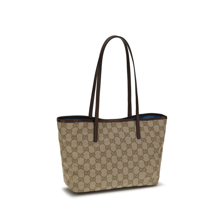 Gucci - Beige Polyester Shoulder Bag