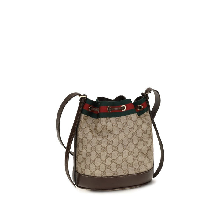 Gucci - Beige Cotton Backet Bag