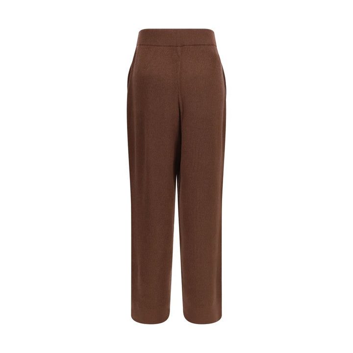 Brunello Cucinelli Brown Cashmere Casual Pants