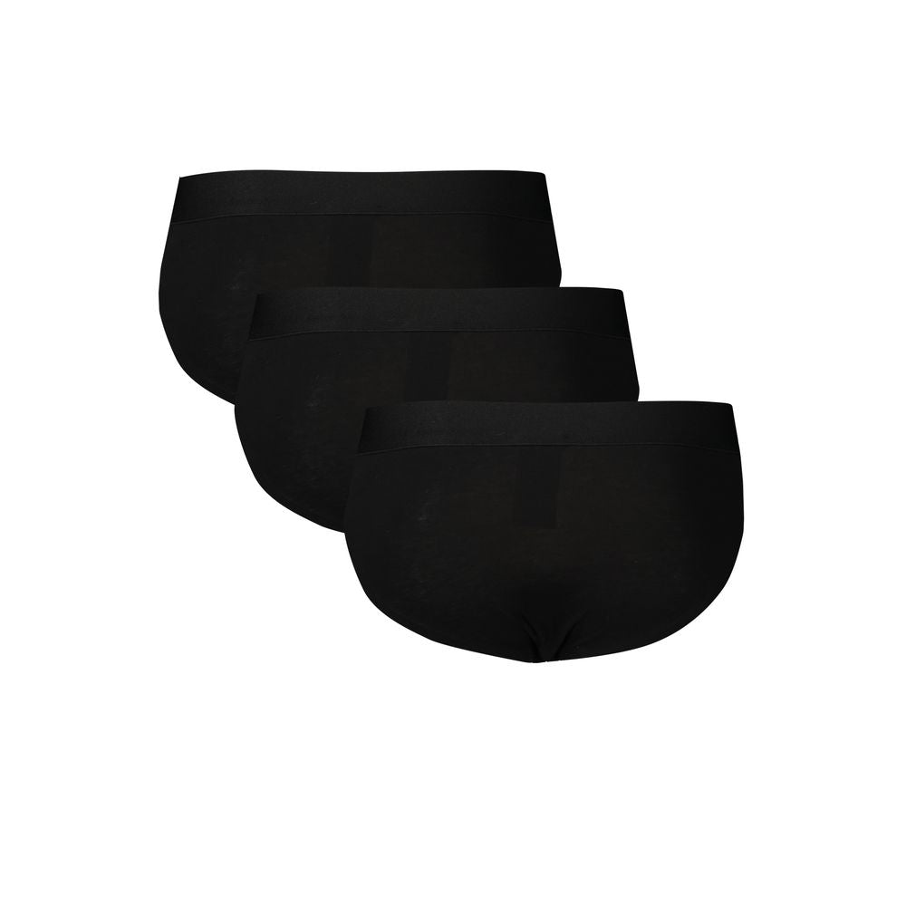 Bikkembergs Black Polyester Men&