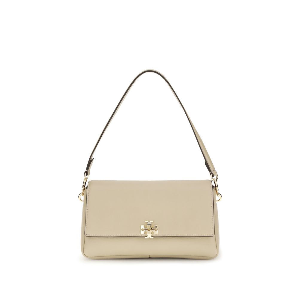 Tory Burch - Beige Calf Leather Bos Taurus Shoulder Bag