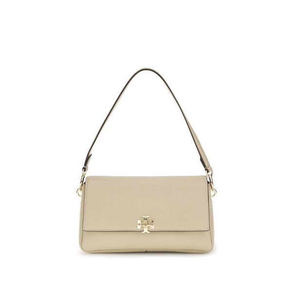 Tory Burch - Beige Calf Leather Bos Taurus Shoulder Bag
