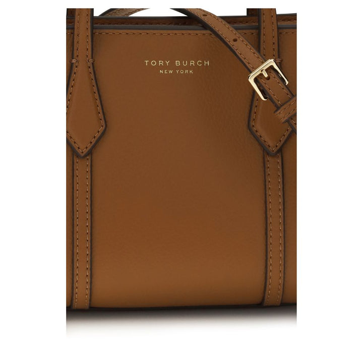 Tory Burch - Brown Calf Leather Bos Taurus Shoulder Bag