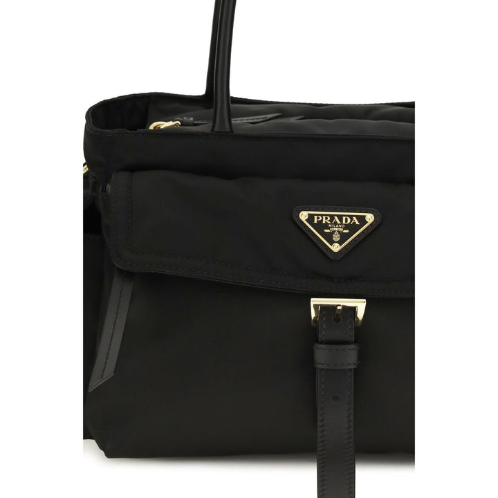 Prada Black Polyamide Shoulder Bag