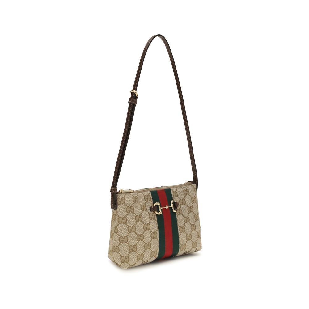 Gucci - Beige Fabric Shoulder Bag