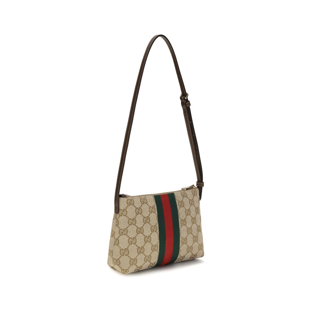 Gucci - Beige Fabric Shoulder Bag