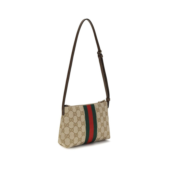 Gucci - Beige Fabric Shoulder Bag