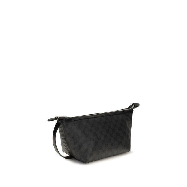 Gucci - Black Fabric Clutch Bag