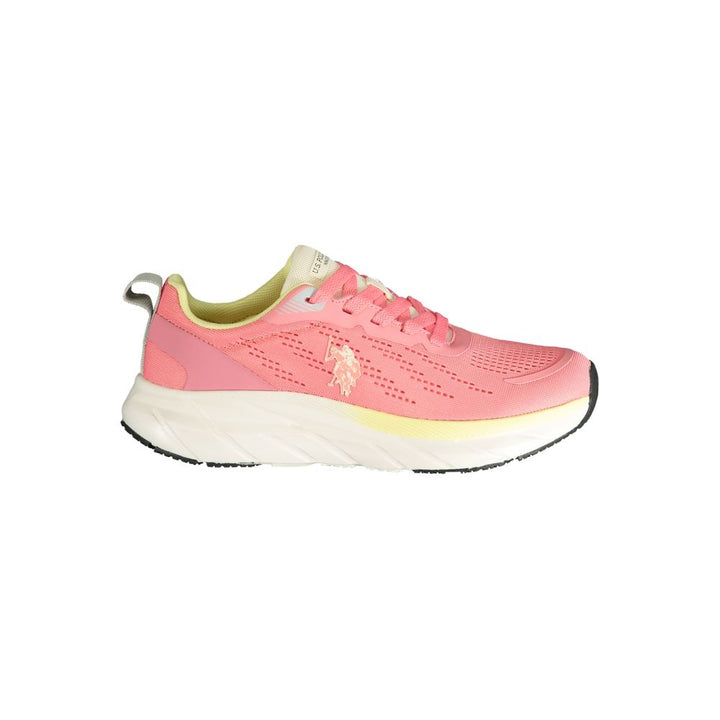U.S. POLO ASSN. Pink Polyurethane Women&