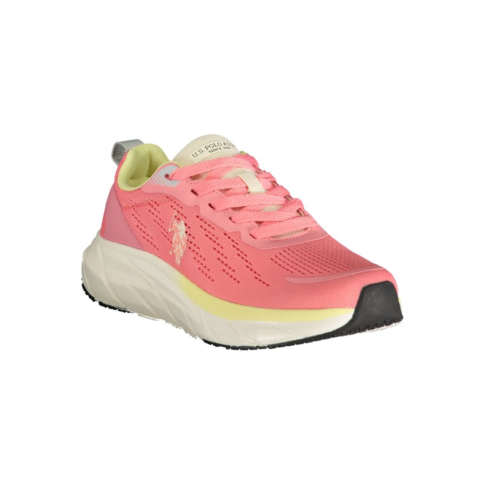 U.S. POLO ASSN. Pink Polyurethane Women&