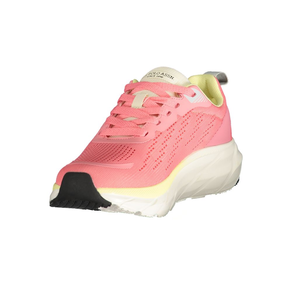 U.S. POLO ASSN. Pink Polyurethane Women&