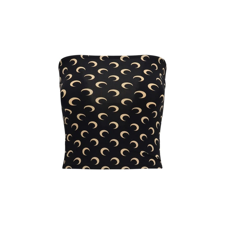 Marine Serre Black Polyamide Shirt