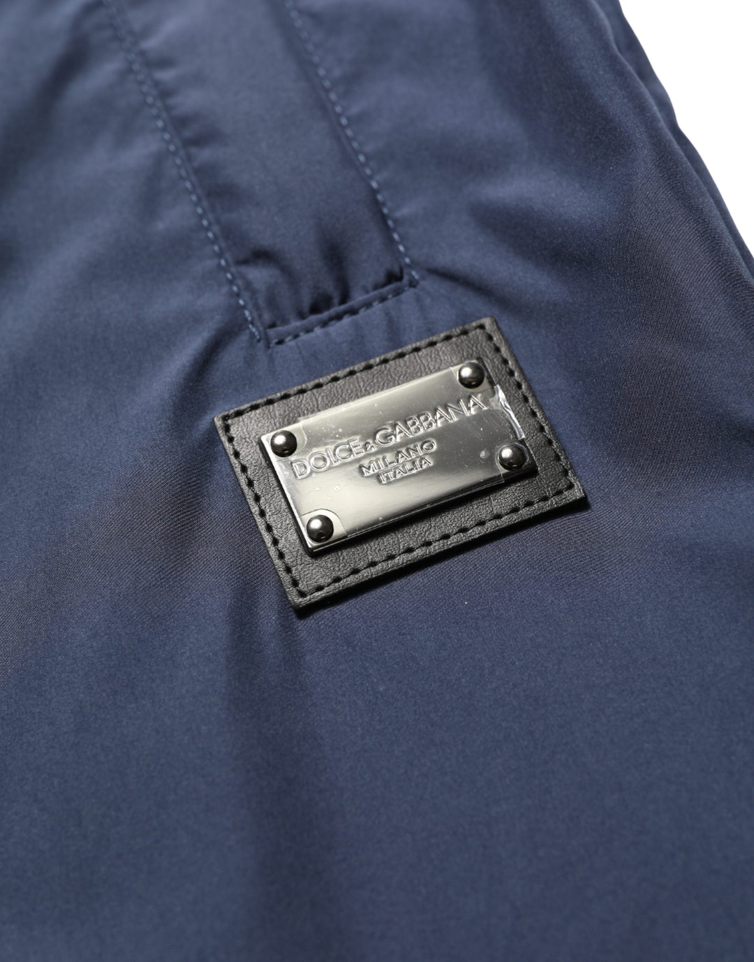 Dolce &amp; Gabbana Dark Blue Polyester Jogger Sweatpants Pants