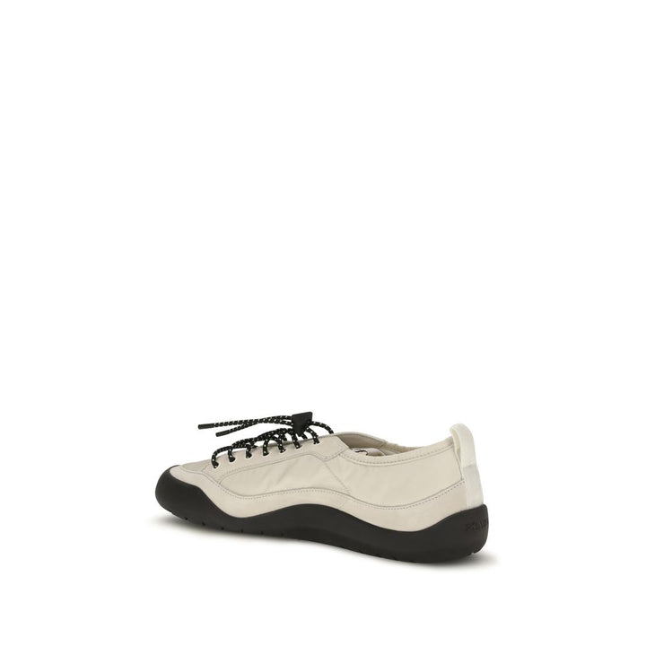 Prada Beige Fabric Athletic Sneakers