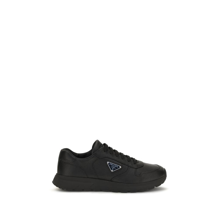 Prada Black Polyester Athletic Sneakers