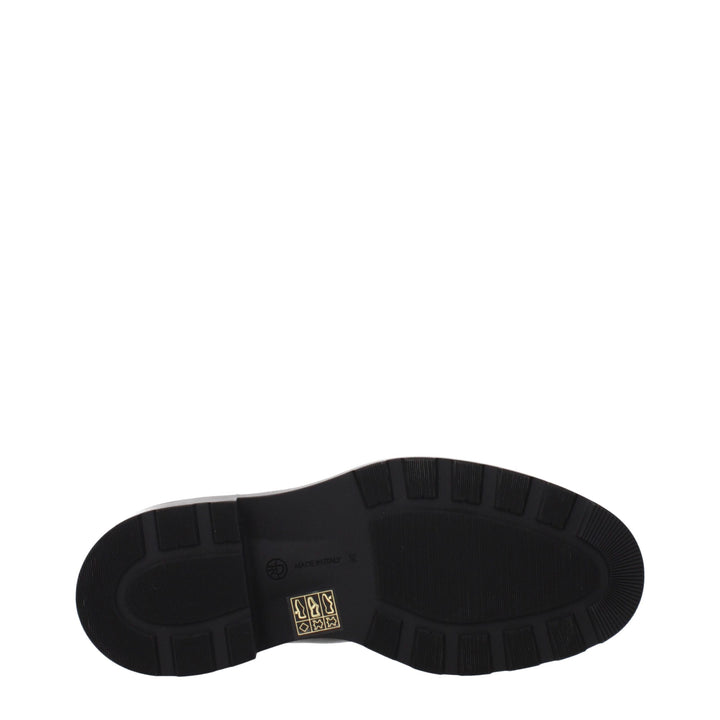 The Row Black Leather Boots
