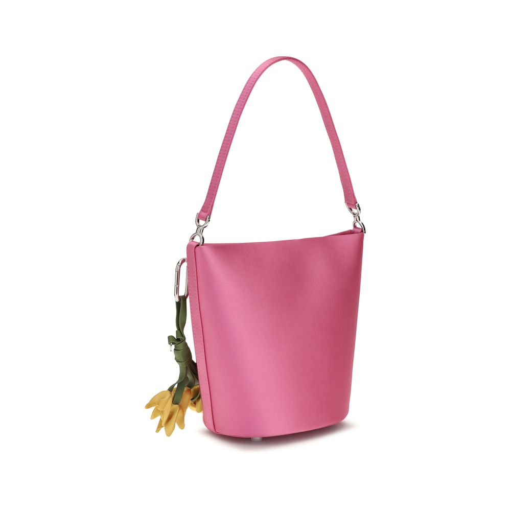 Self-Portrait - Multicolor Polyester Backet Bag