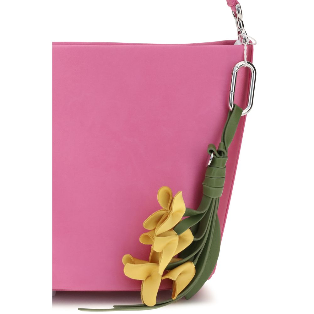 Self-Portrait - Multicolor Polyester Backet Bag