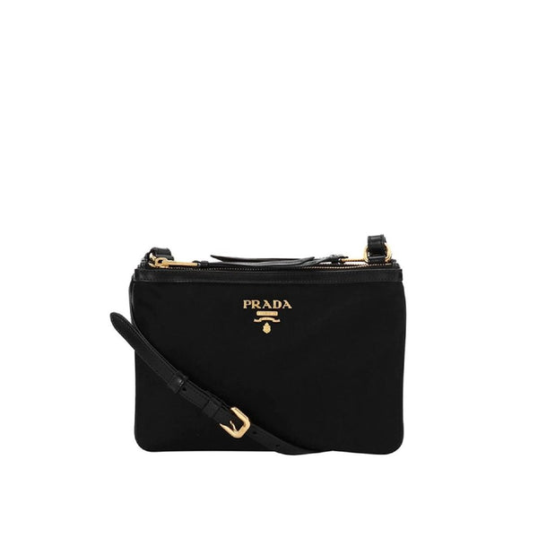 Prada - Black Nylon Crossbody Bag