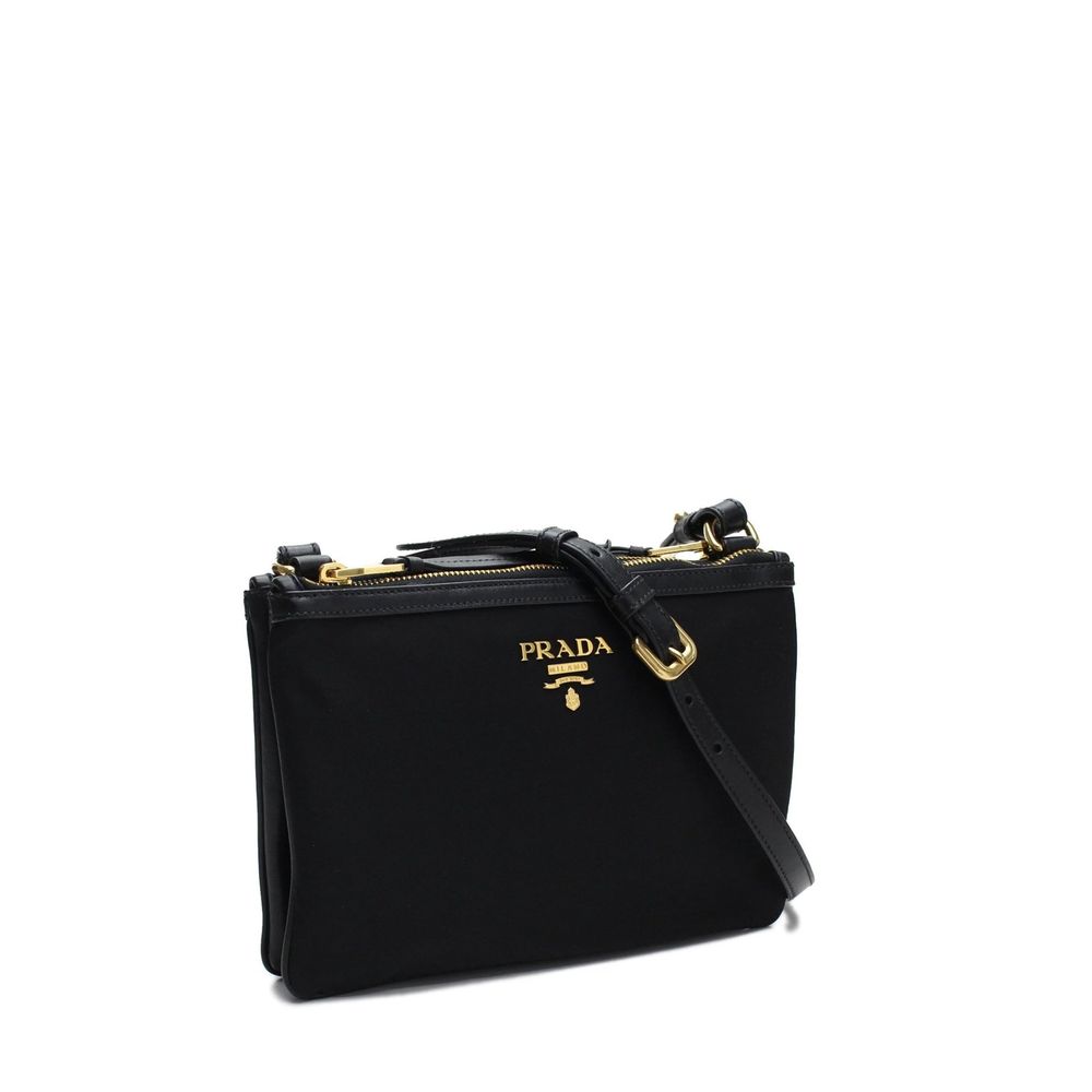 Prada - Black Nylon Crossbody Bag