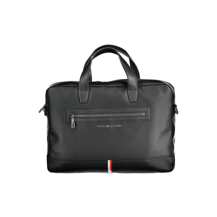 Tommy Hilfiger Black Polyurethane Men&