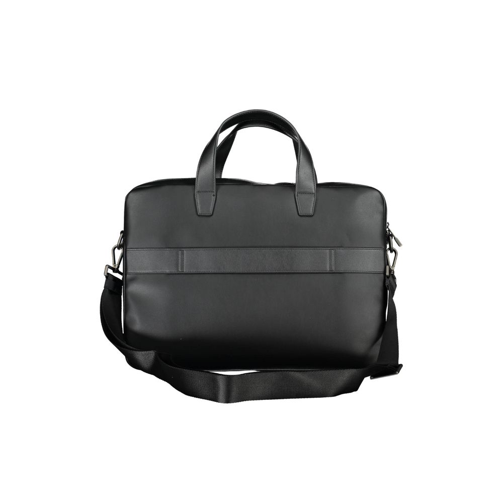 Tommy Hilfiger Black Polyurethane Men&