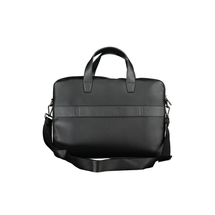 Tommy Hilfiger Black Polyurethane Men&