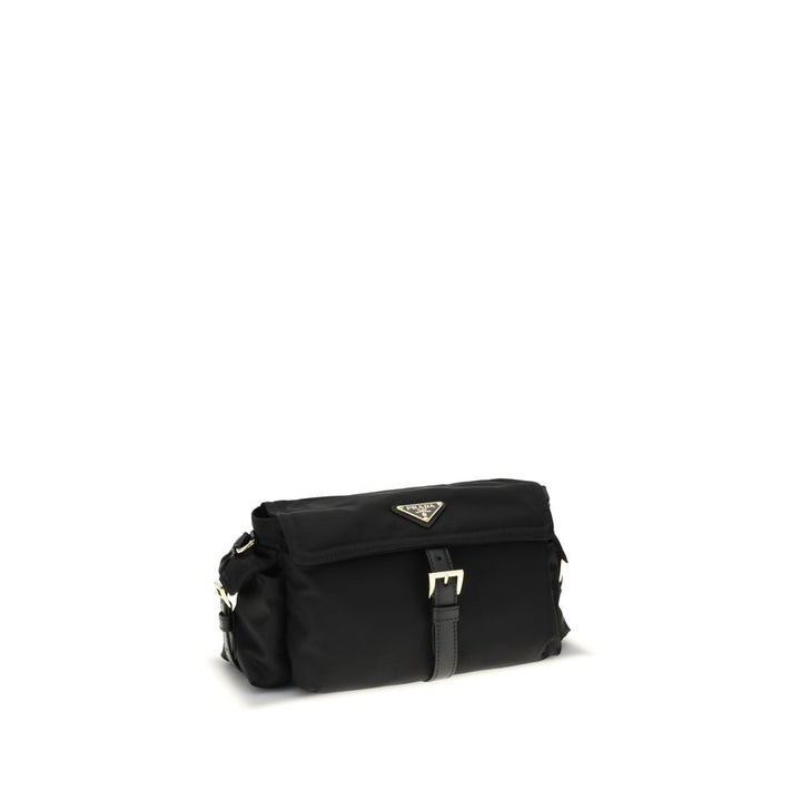 Prada Black Recycled Polyamide Shoulder Bag