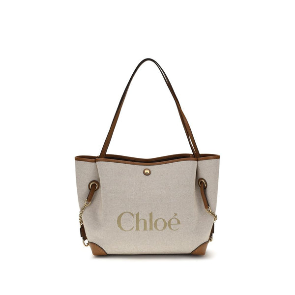 Chloé - Beige Cotton Shoulder Bag