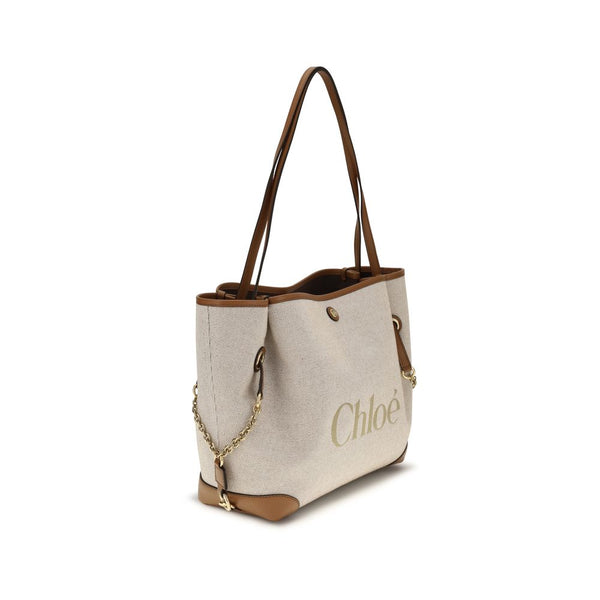 Chloé - Beige Cotton Shoulder Bag