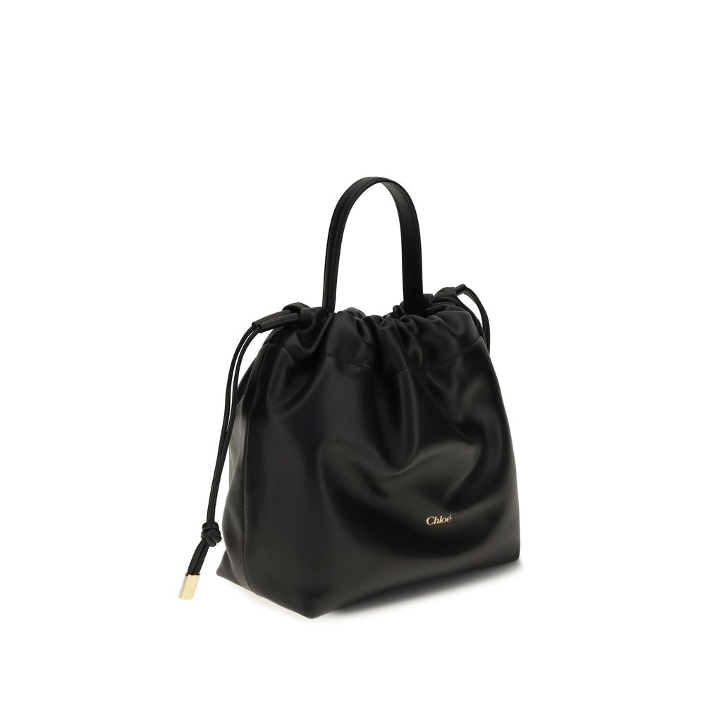 Chloé - Black Lamb Ovis Aries Shoulder Bag