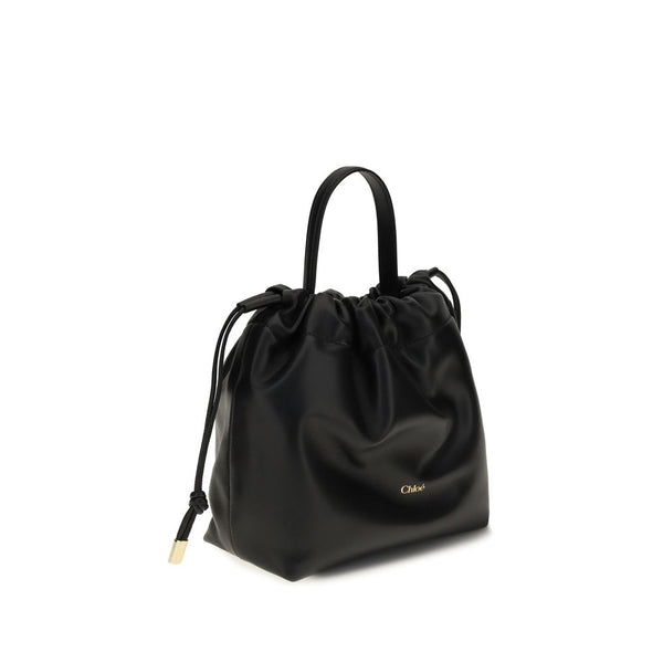 Chloé - Black Lamb Ovis Aries Shoulder Bag
