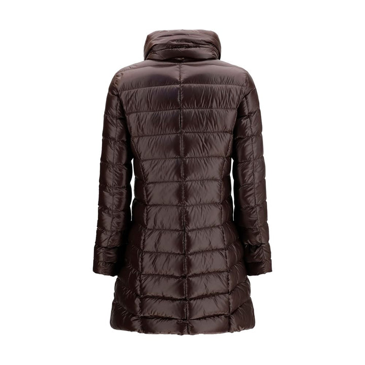Herno Brown Polyamide Full-Length Jacket