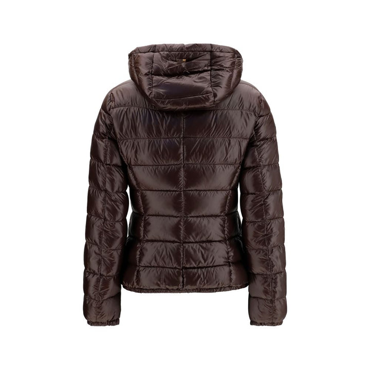 Herno Brown Polyamide Full-Length Jacket