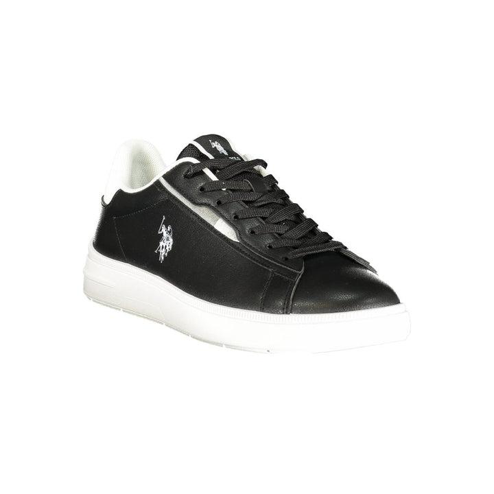 U.S. POLO ASSN. Black Polyester Men&