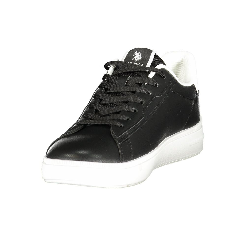 U.S. POLO ASSN. Black Polyester Men&