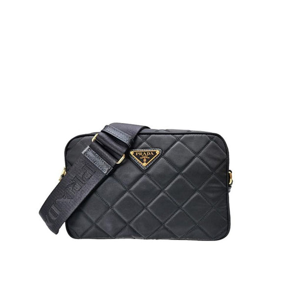 Prada - Black Nylon Shoulder Bag