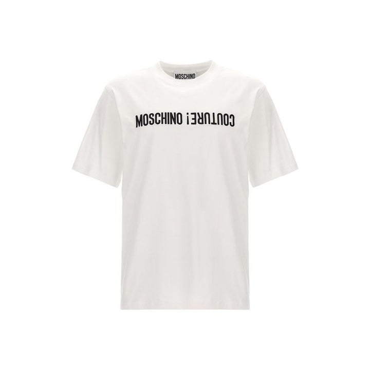Moschino White Cotton T-Shirt